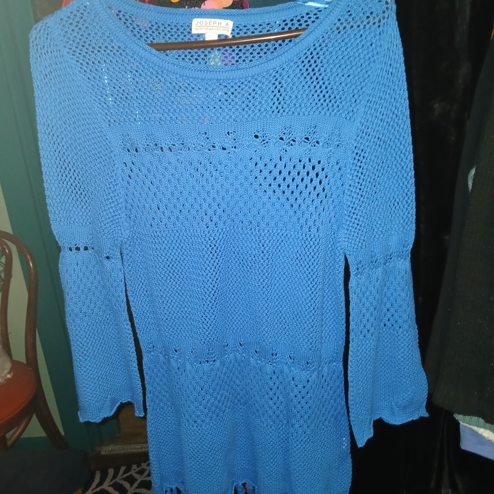 Joseph A Vibrant Blue Knit Dress